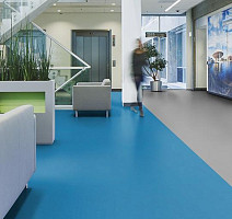 Forbo Marmoleum Decibel on Order 364535 neptune blue фото 3 | FLOORDEALER